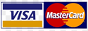 Credit cards Visa & Mastercard